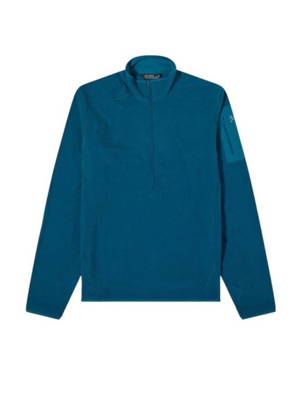 Arc'teryx Delta LT Zip Neck Waffle Fleece Turquoise Blue Size XL - Picture 2 of 15